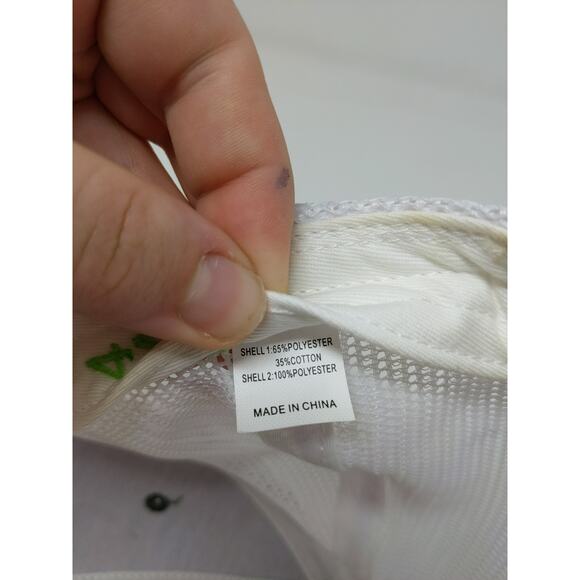 Richardson Mesh Back Snapback Hat Embroidered Rover Logo Gray White Dual 42" - Picture 11 of 11